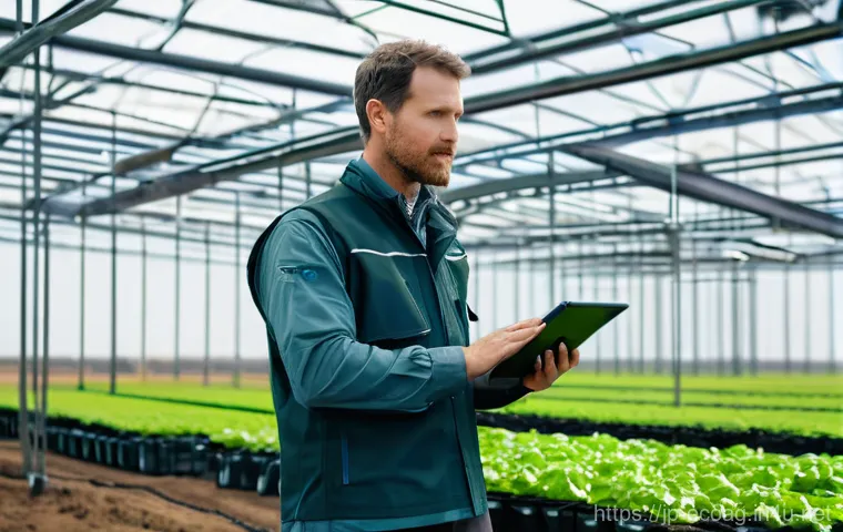 친환경농업기술자 업무 사례와 해결 방안 - **Prompt 1: "The Soil's Whisperer"**
    A highly detailed, realistic photograph of an environmental...