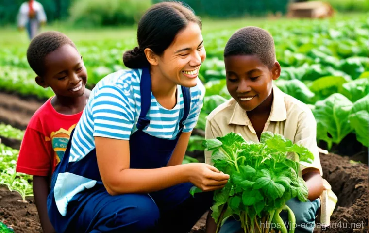 친환경농업기술자 업무 사례와 해결 방안 - **Prompt 2: "Future Harvest: Tech in the Field"**
    A dynamic, modern photographic image showcasin...